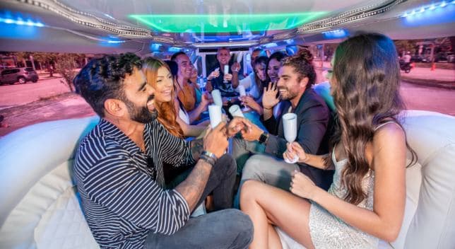 Diamond Luxury Night Out: SUV Limo & Ultimate VIP Experience